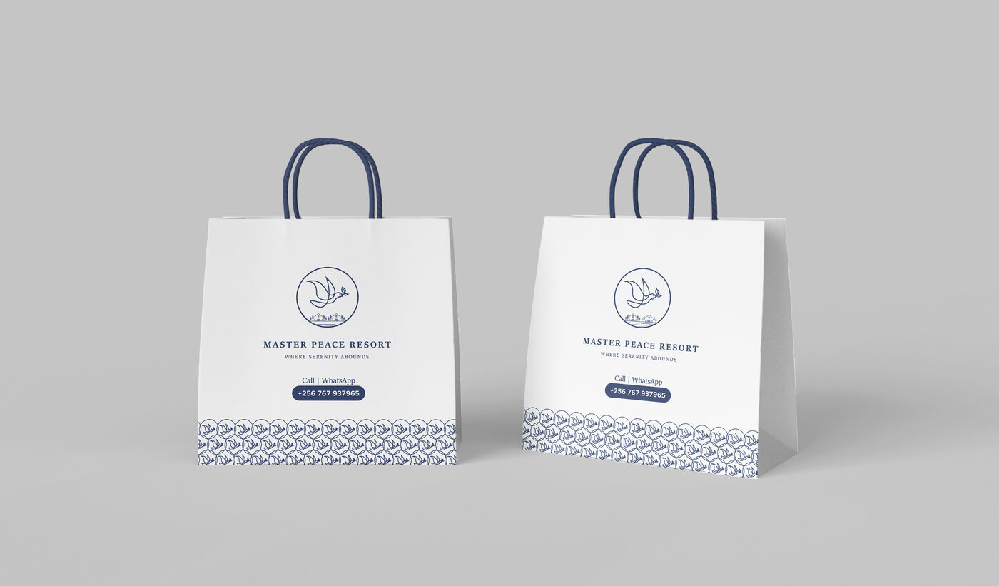 Master Peace Resort shopping bags