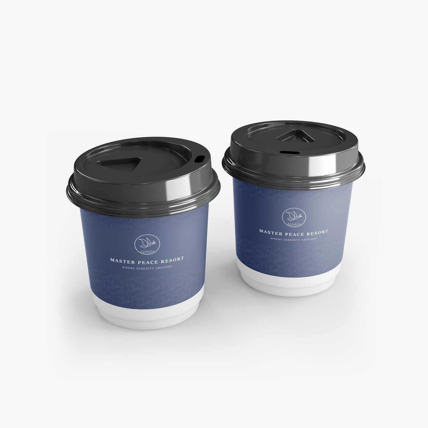 Master Peace Resort coffee cups