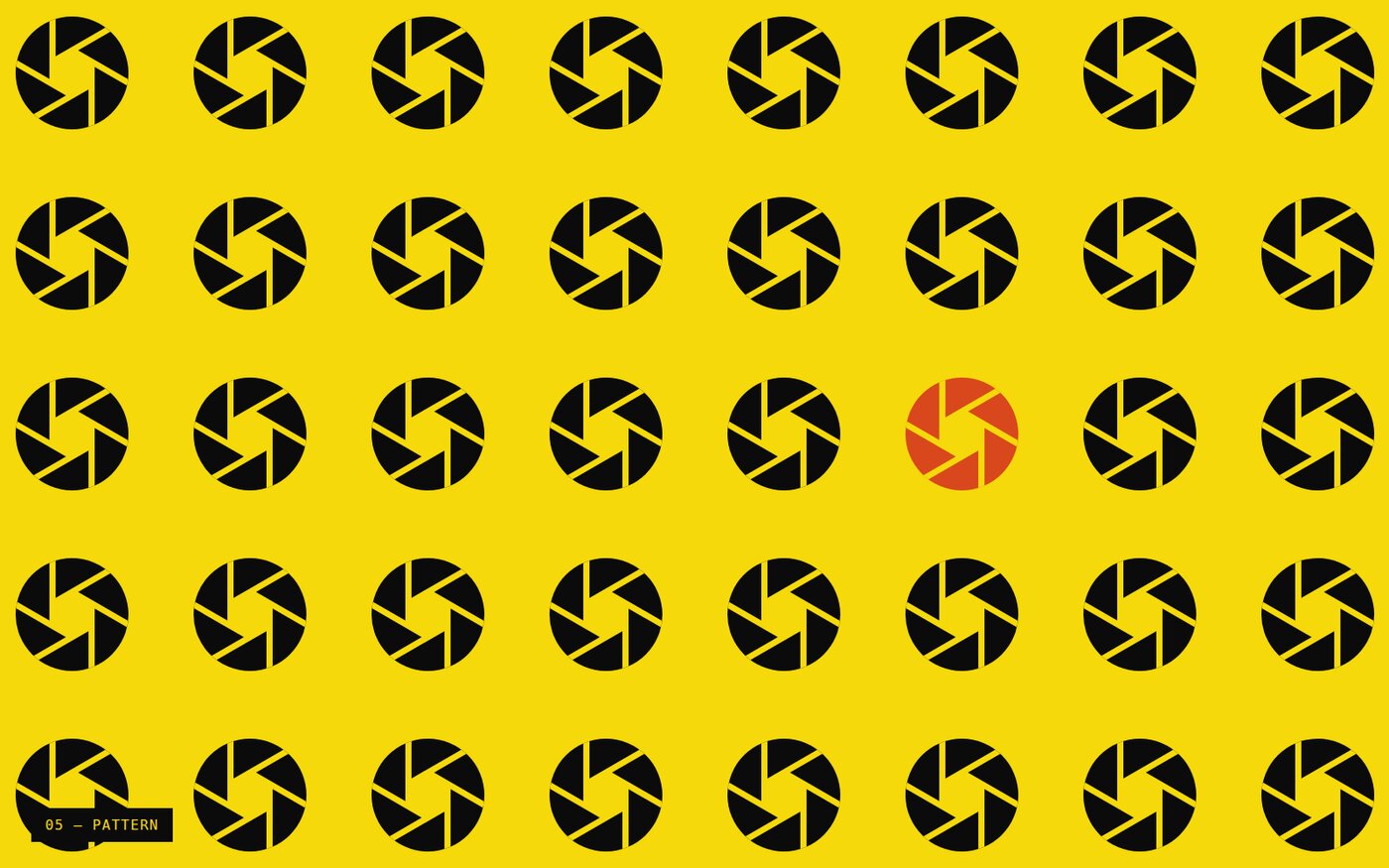 Aperture pattern